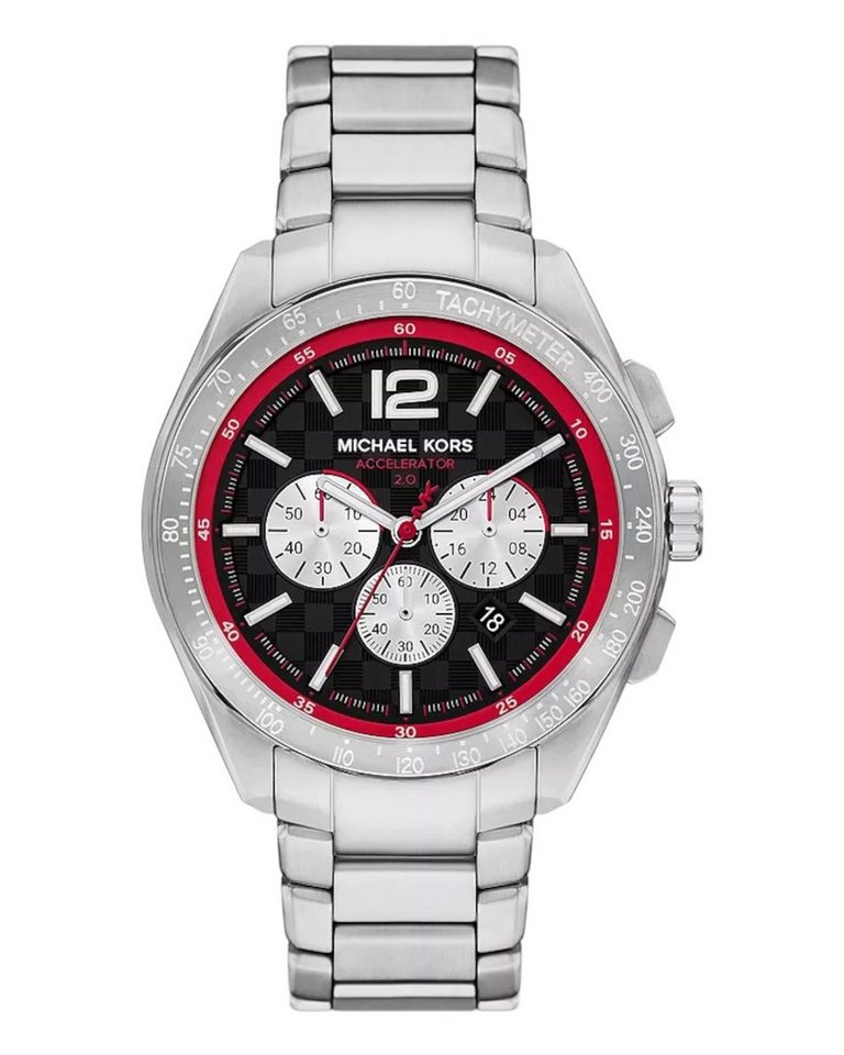 MICHAEL KORS Quarzuhr Michael Kors Chronograph Accelerator 2.0 Edelstahl MK9176 Herren Uhr MICHAEL KORS Quarzuhr Michael Kors Chronograph Accelerator 2.0 Edelstahl MK9176 Herren Uhr von MICHAEL KORS