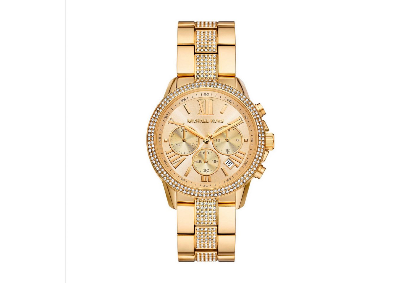 MICHAEL KORS Quarzuhr Michael Kors Damen Chronograph Uhr MK7504 MICHAEL KORS Quarzuhr Michael Kors Damen Chronograph Uhr MK7504 von MICHAEL KORS