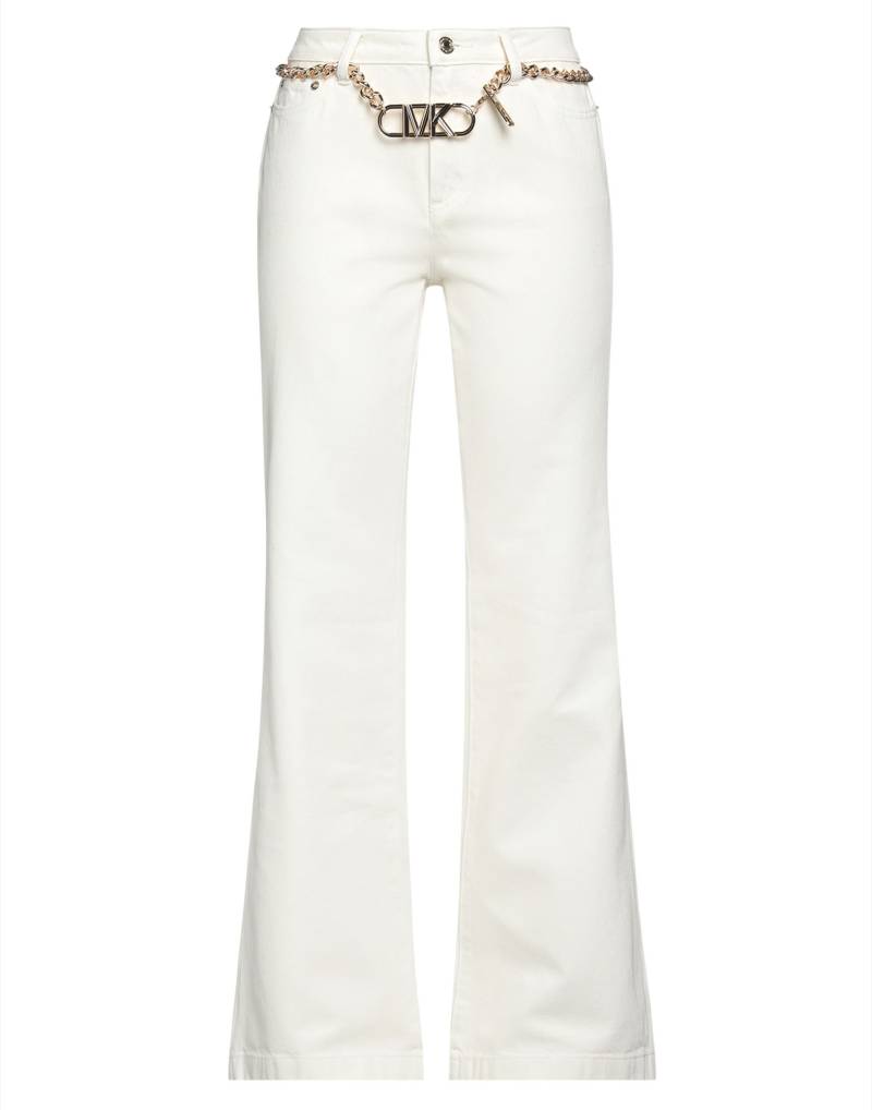 MICHAEL MICHAEL KORS Jeanshose Damen Elfenbein von MICHAEL MICHAEL KORS