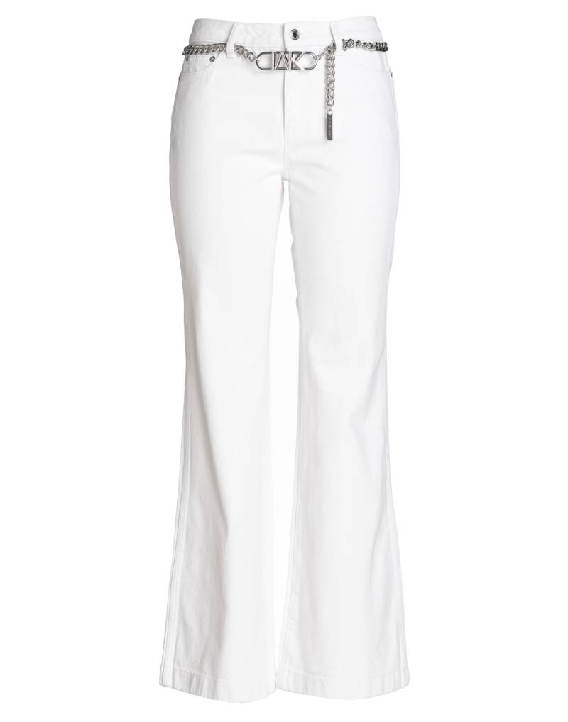 MICHAEL MICHAEL KORS Jeanshose Damen Off white von MICHAEL MICHAEL KORS
