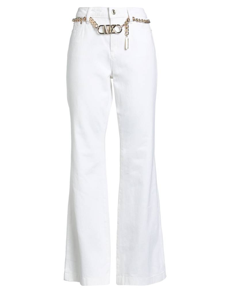 MICHAEL MICHAEL KORS Jeanshose Damen Weiß von MICHAEL MICHAEL KORS