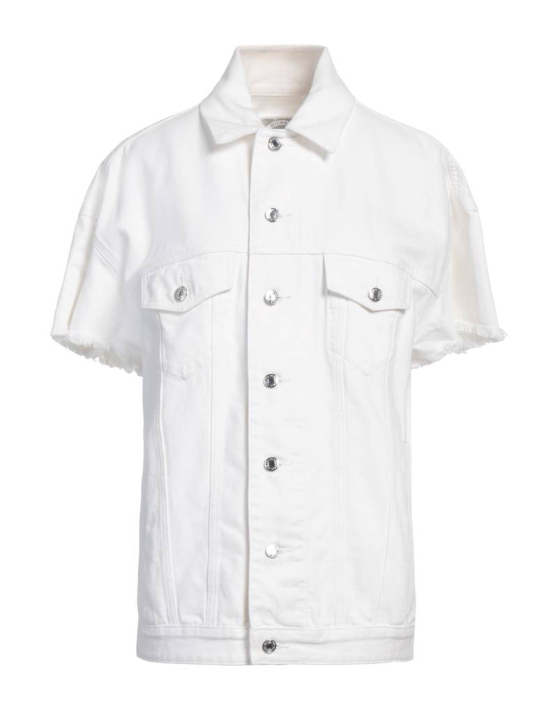 MICHAEL MICHAEL KORS Jeansjacke/-mantel Damen Weiß von MICHAEL MICHAEL KORS