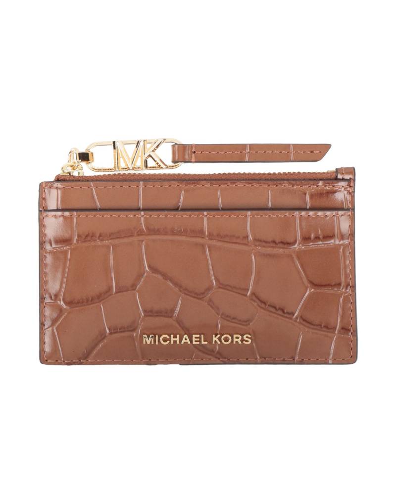 MICHAEL MICHAEL KORS Kartenetui Damen Braun von MICHAEL MICHAEL KORS