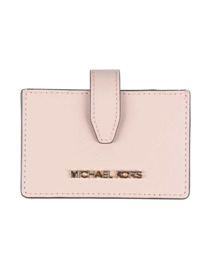 MICHAEL MICHAEL KORS Kartenetui Damen Hellrosa von MICHAEL MICHAEL KORS
