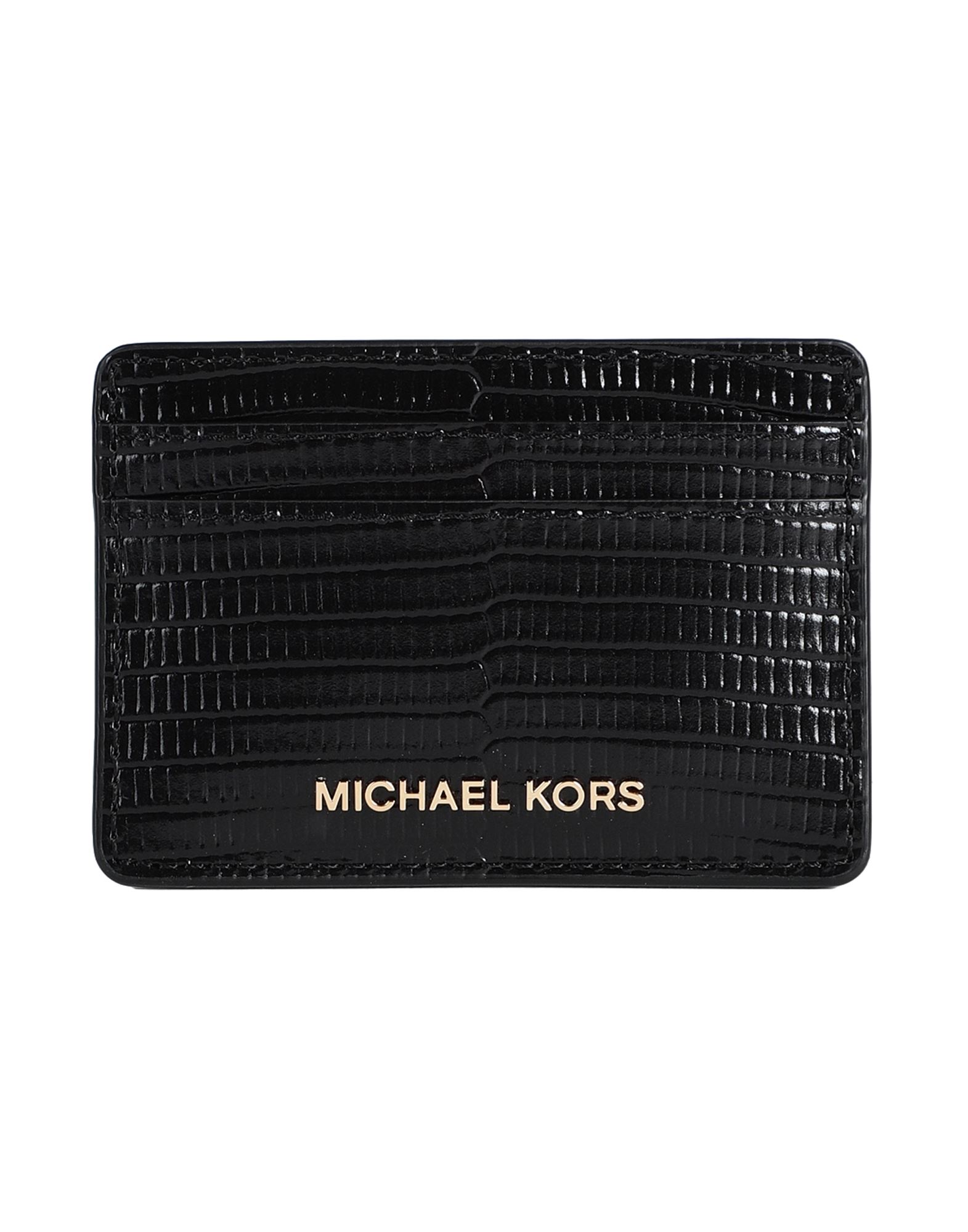 MICHAEL MICHAEL KORS Kartenetui Damen Schwarz von MICHAEL MICHAEL KORS