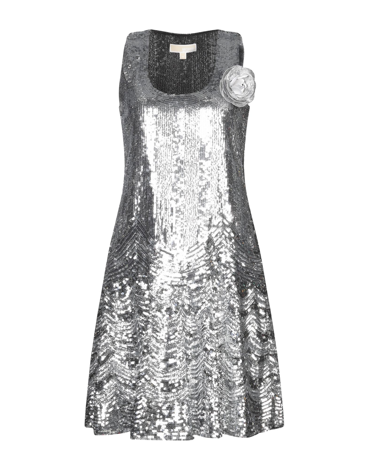 MICHAEL MICHAEL KORS Mini-kleid Damen Silber von MICHAEL MICHAEL KORS