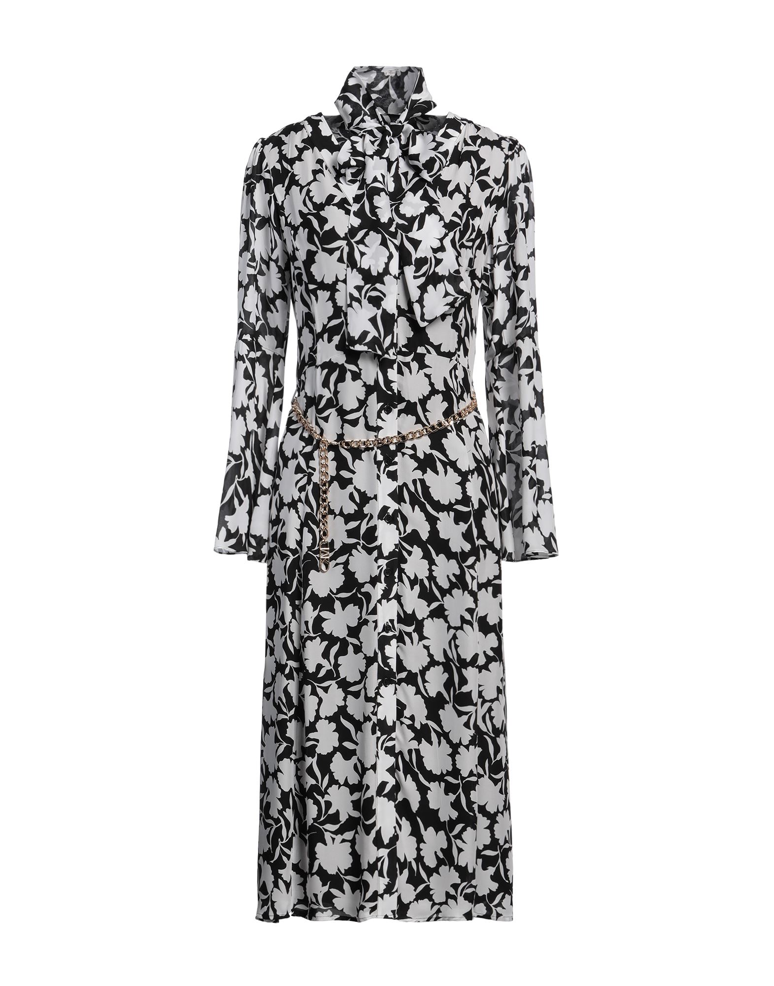 MICHAEL MICHAEL KORS Midi-kleid Damen Schwarz von MICHAEL MICHAEL KORS