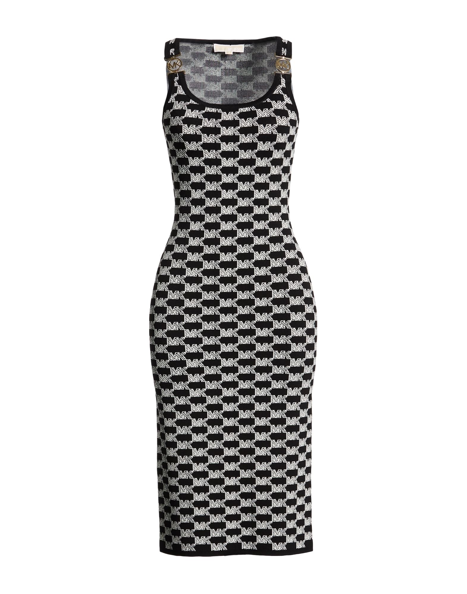 MICHAEL MICHAEL KORS Midi-kleid Damen Schwarz von MICHAEL MICHAEL KORS