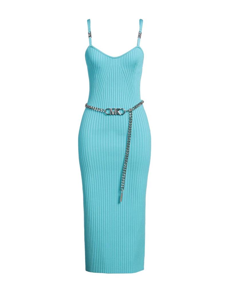 MICHAEL MICHAEL KORS Midi-kleid Damen Tūrkis von MICHAEL MICHAEL KORS