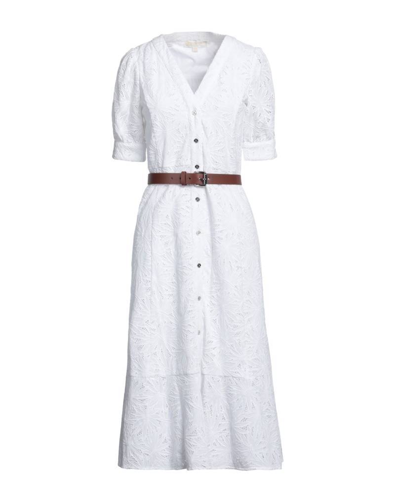 MICHAEL MICHAEL KORS Midi-kleid Damen Weiß von MICHAEL MICHAEL KORS