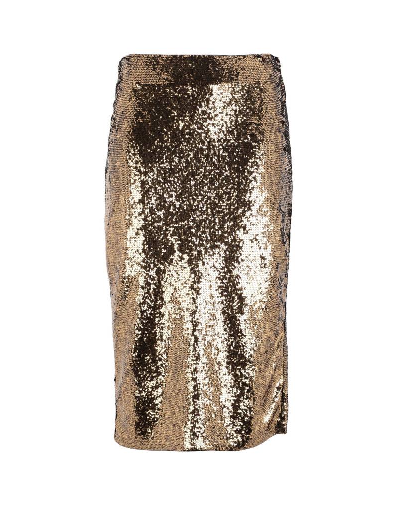 MICHAEL MICHAEL KORS Midi-rock Damen Gold von MICHAEL MICHAEL KORS