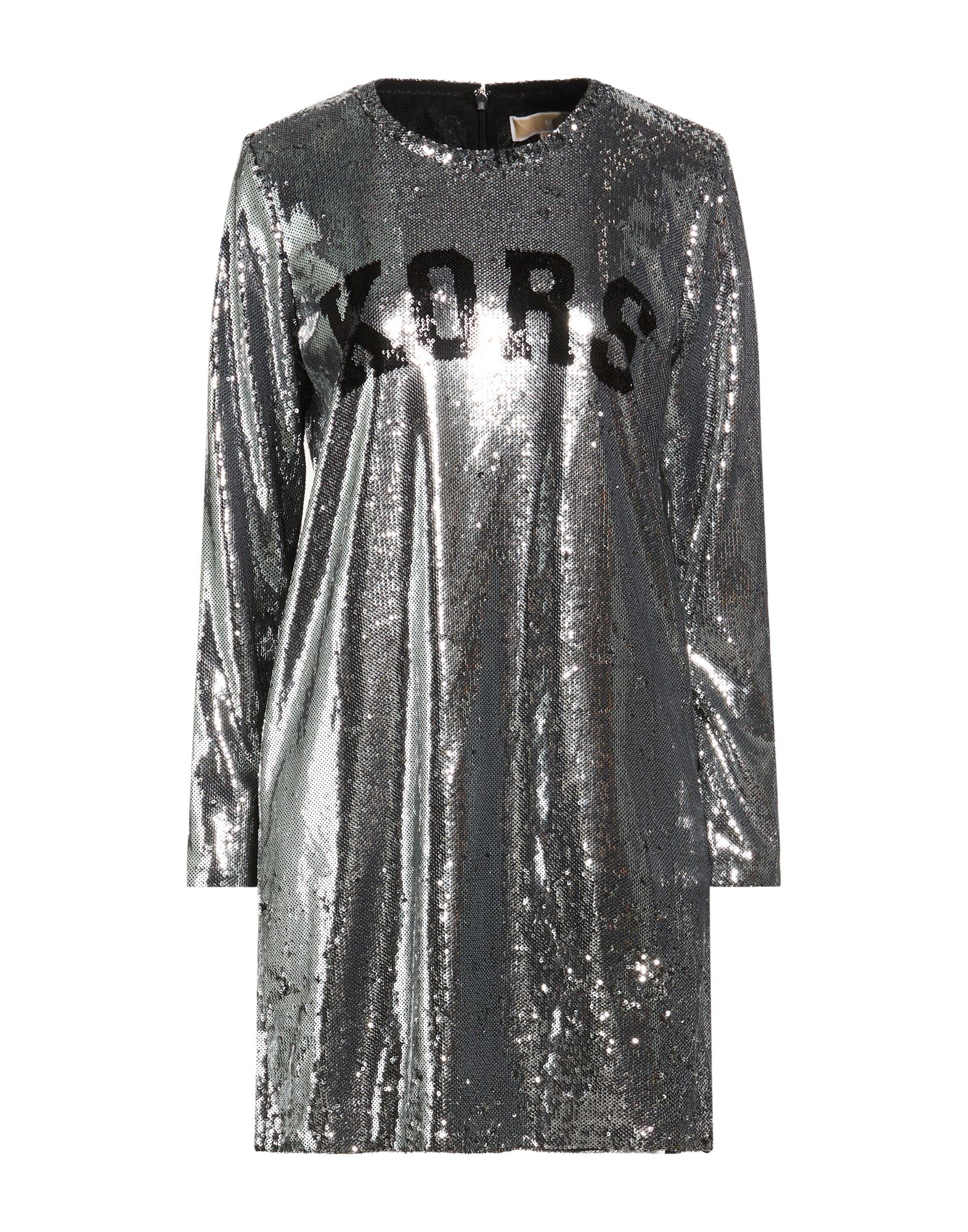 MICHAEL MICHAEL KORS Mini-kleid Damen Silber von MICHAEL MICHAEL KORS