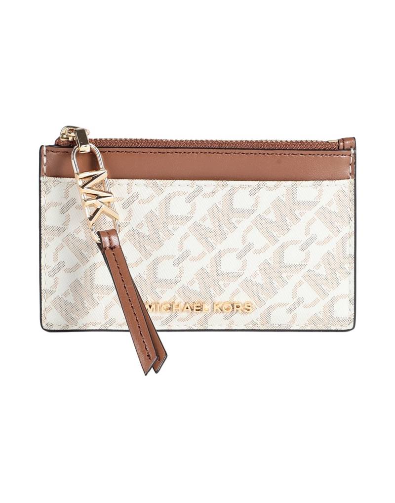 MICHAEL MICHAEL KORS Kartenetui Damen Cremeweiß von MICHAEL MICHAEL KORS