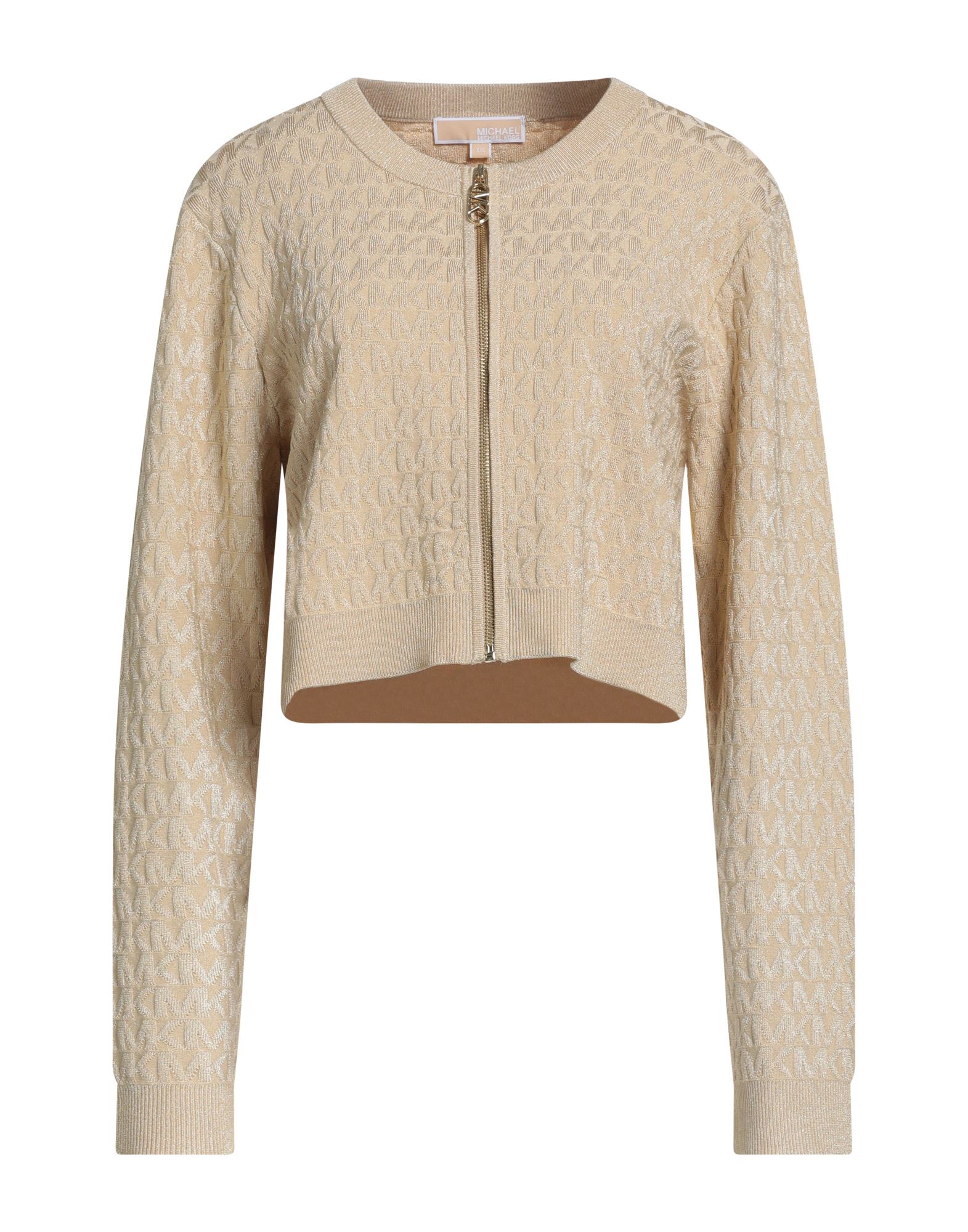 MICHAEL MICHAEL KORS Strickjacke Damen Gold von MICHAEL MICHAEL KORS