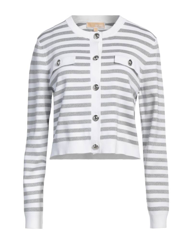 MICHAEL MICHAEL KORS Strickjacke Damen Weiß von MICHAEL MICHAEL KORS