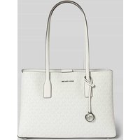 MICHAEL Michael Kors Shopper mit Label-Applikation Modell 'RUTHIE' in Weiss, Größe One Size von MICHAEL Michael Kors