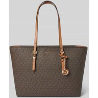 MICHAEL Michael Kors Handtasche mit Label-Anhänger Modell 'QUINN' in Mittelbraun, Größe 1 MICHAEL Michael Kors Handtasche mit Label-Anhänger Modell 'QUINN' in Mittelbraun, Größe 1 von MICHAEL Michael Kors