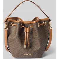 MICHAEL Michael Kors Handtasche mit Label-Applikation Modell 'AVERY' in Dunkelbraun, Größe 1 von MICHAEL Michael Kors