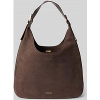 MICHAEL Michael Kors Handtasche mit Label-Applikation Modell 'NOLITA' in Dunkelbraun, Größe 1 von MICHAEL Michael Kors