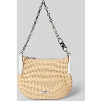 MICHAEL Michael Kors Handtasche mit Label-Applikation in Beige, Größe One Size von MICHAEL Michael Kors