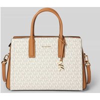 MICHAEL Michael Kors Handtasche mit Logo-Details Modell 'LAILA' in Mittelbraun, Größe 1 von MICHAEL Michael Kors