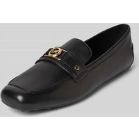 MICHAEL Michael Kors Lederballerinas mit Schaftbrücke Modell 'MANDY' in Black, Größe 41 von MICHAEL Michael Kors