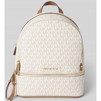 MICHAEL Michael Kors Rucksack mit Label-Applikation Modell 'RHEA ZIP' in Offwhite, Größe 1 von MICHAEL Michael Kors