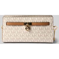 MICHAEL Michael Kors Umhängetasche mit Label-Anhänger Modell 'HAMILTON' in Ecru, Größe 1 von MICHAEL Michael Kors