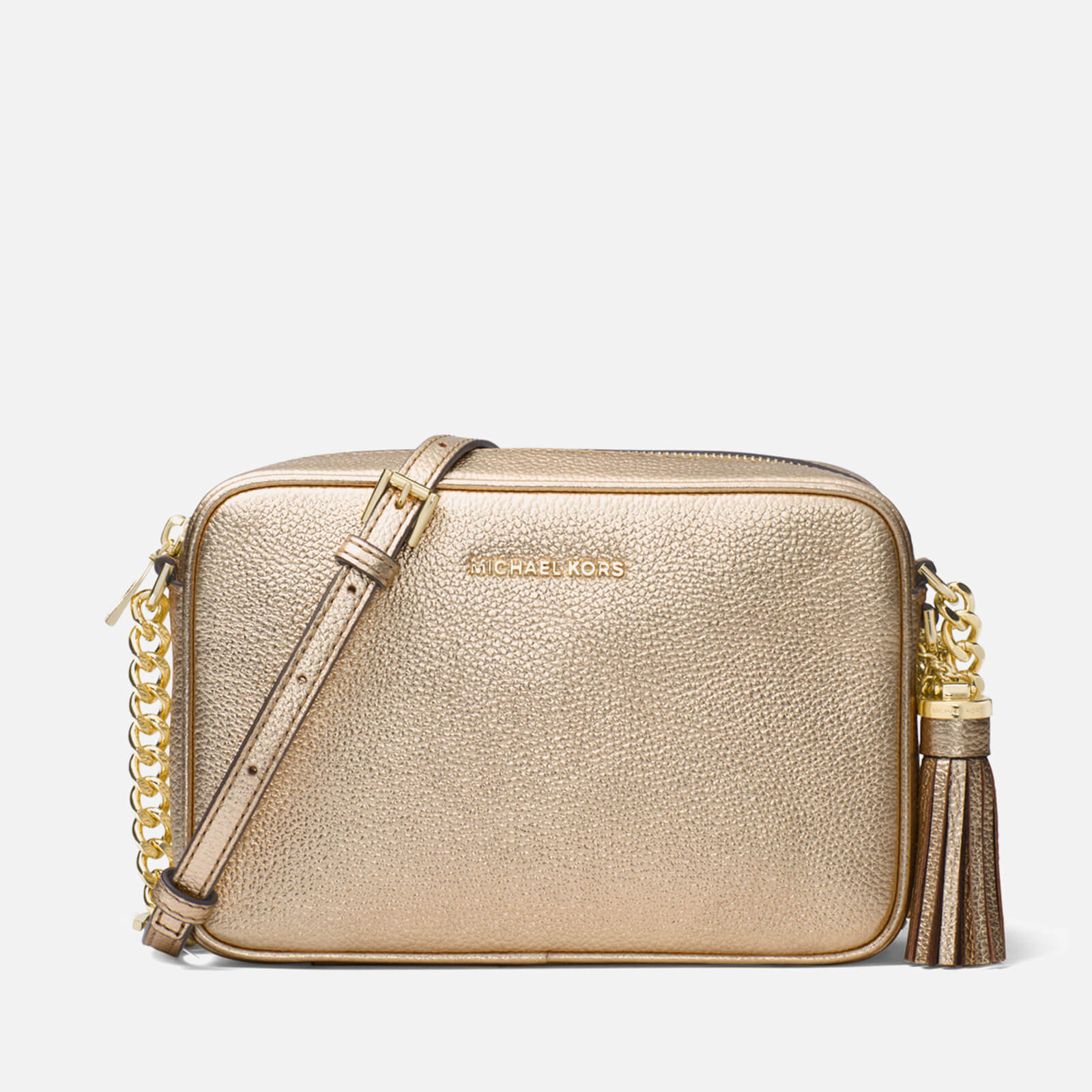 MICHAEL Michael Kors Women's Jet Set Medium Camera Bag - Pale Gold von MICHAEL Michael Kors