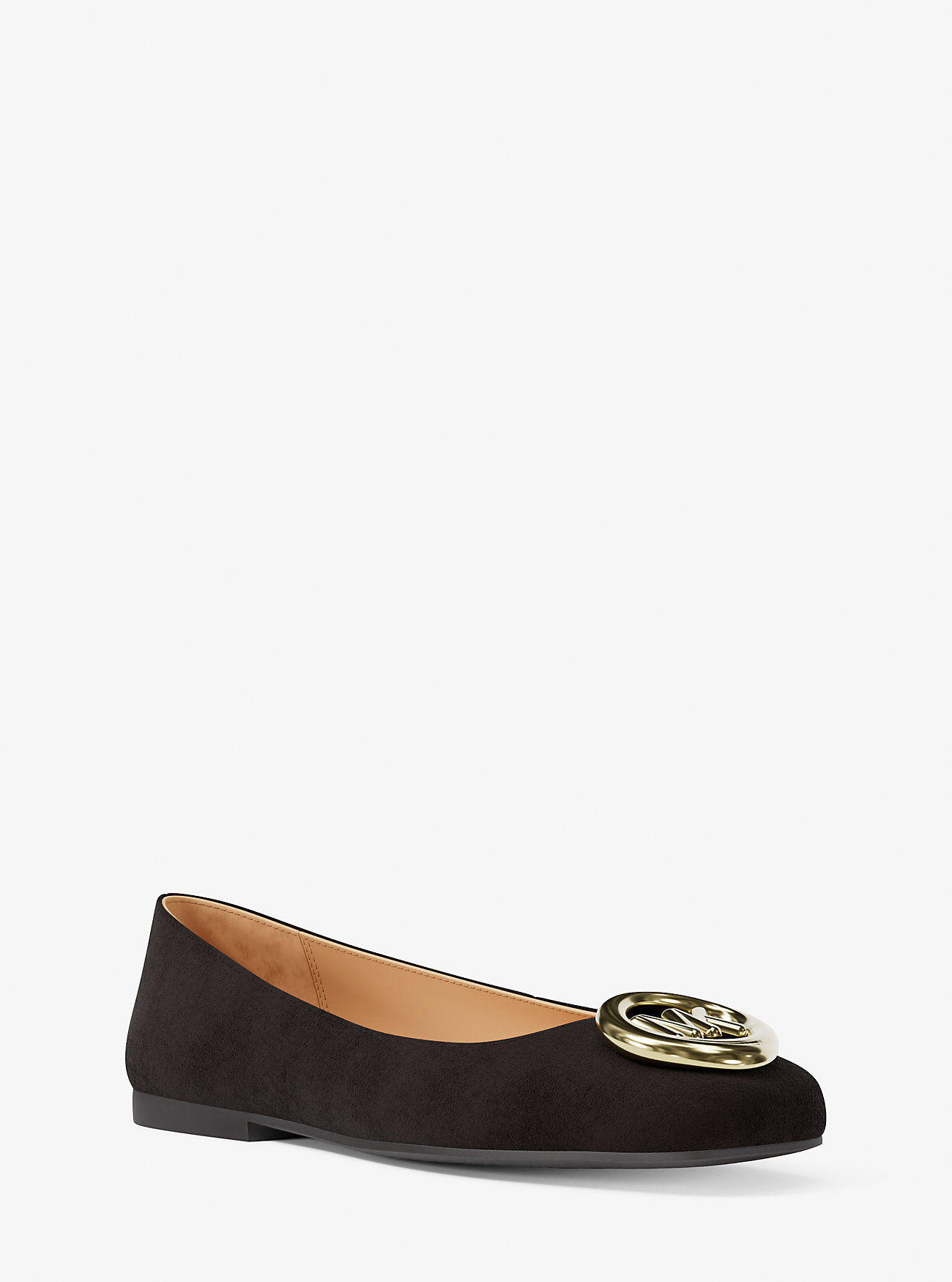 MK Ballerina Milan Aus Wildleder - Braun - Michael Kors MK Ballerina Milan Aus Wildleder - Braun - Michael Kors von MICHAEL Michael Kors