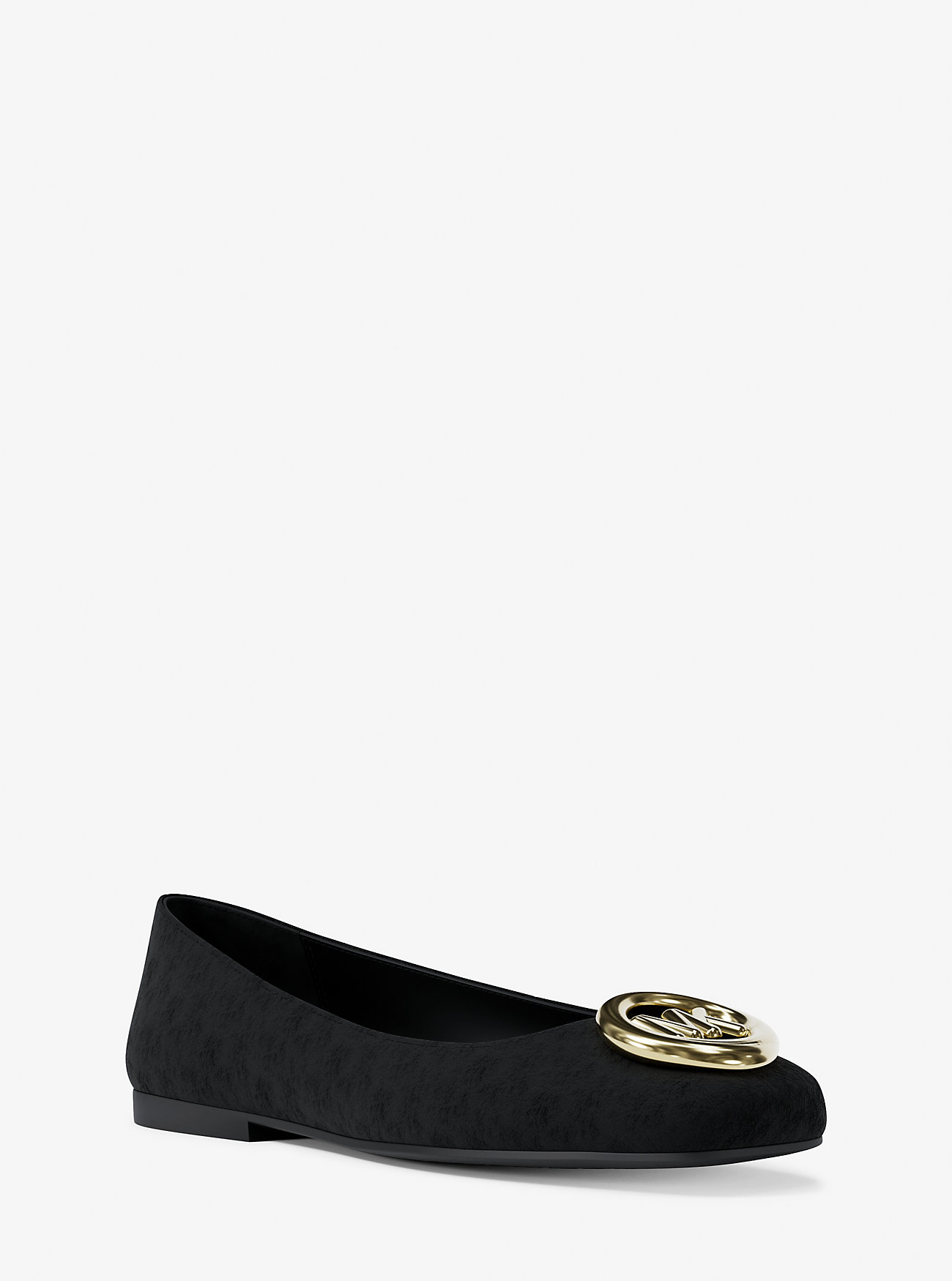 MK Ballerina Milan Aus Wildleder - Schwarz - Michael Kors MK Ballerina Milan Aus Wildleder - Schwarz - Michael Kors von MICHAEL Michael Kors