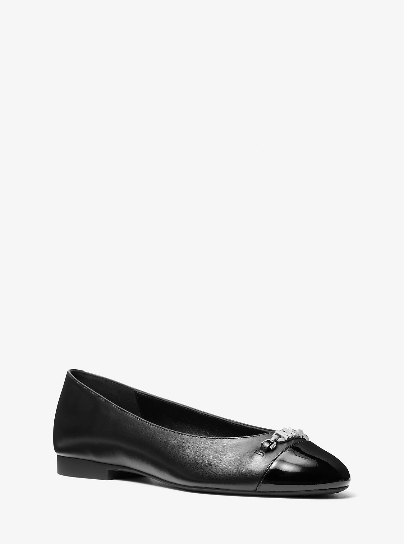 MK Ballerina Rebecca Flex Aus Leder - Schwarz - Michael Kors MK Ballerina Rebecca Flex Aus Leder - Schwarz - Michael Kors von MICHAEL Michael Kors