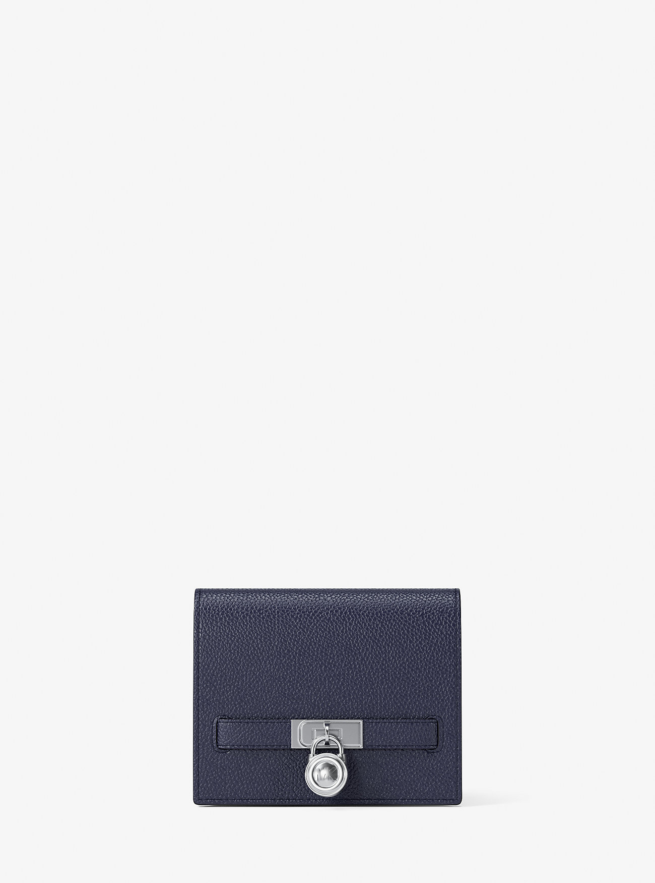 MK Brieftasche Hamilton Moderne Small Aus Leder - Blau - Michael Kors von MICHAEL Michael Kors