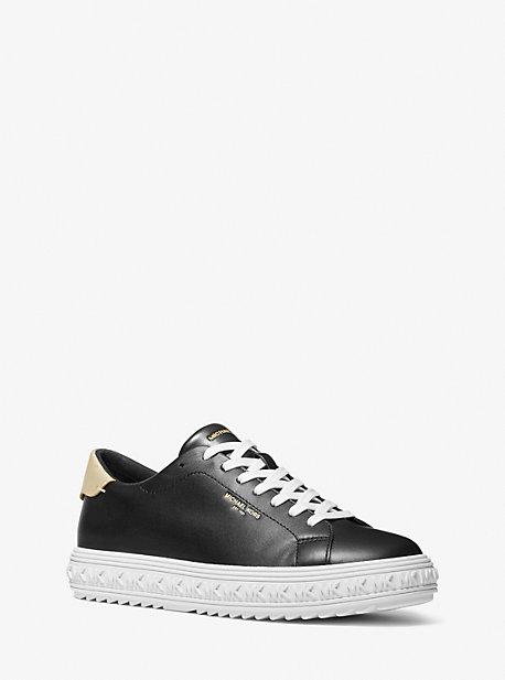 MK Sneaker Grove Aus Leder - Schwarz - Michael Kors von MICHAEL Michael Kors