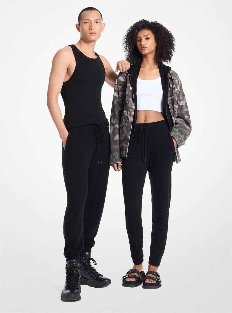 MK Jogginghose Aus Kaschmir-Wollgemisch - Schwarz - Michael Kors von MICHAEL Michael Kors