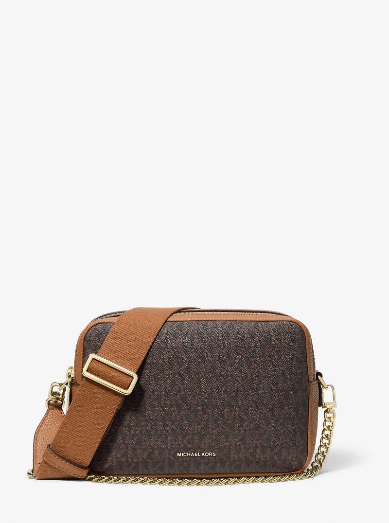 MK Kameratasche Bryant Medium Mit Signature-Logomuster - Braun - Michael Kors von MICHAEL Michael Kors