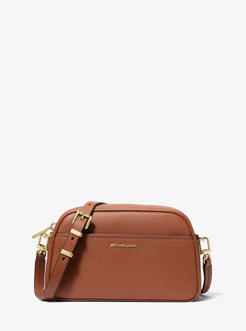 MK Kameratasche Jet Set Small Aus Leder - Braun - Michael Kors von MICHAEL Michael Kors