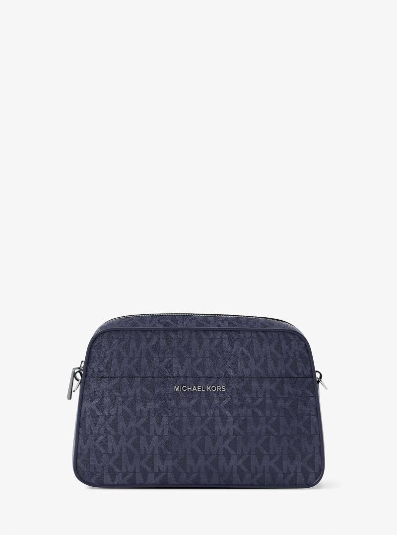MK Kameratasche Jet Set Small Mit Signature-Logomuster - Blau - Michael Kors von MICHAEL Michael Kors