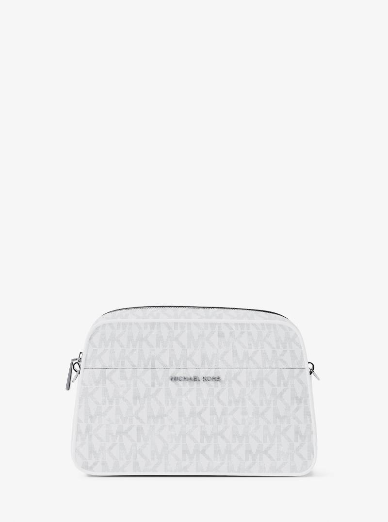 MK Kameratasche Jet Set Small Mit Signature-Logomuster - Grau - Michael Kors von MICHAEL Michael Kors