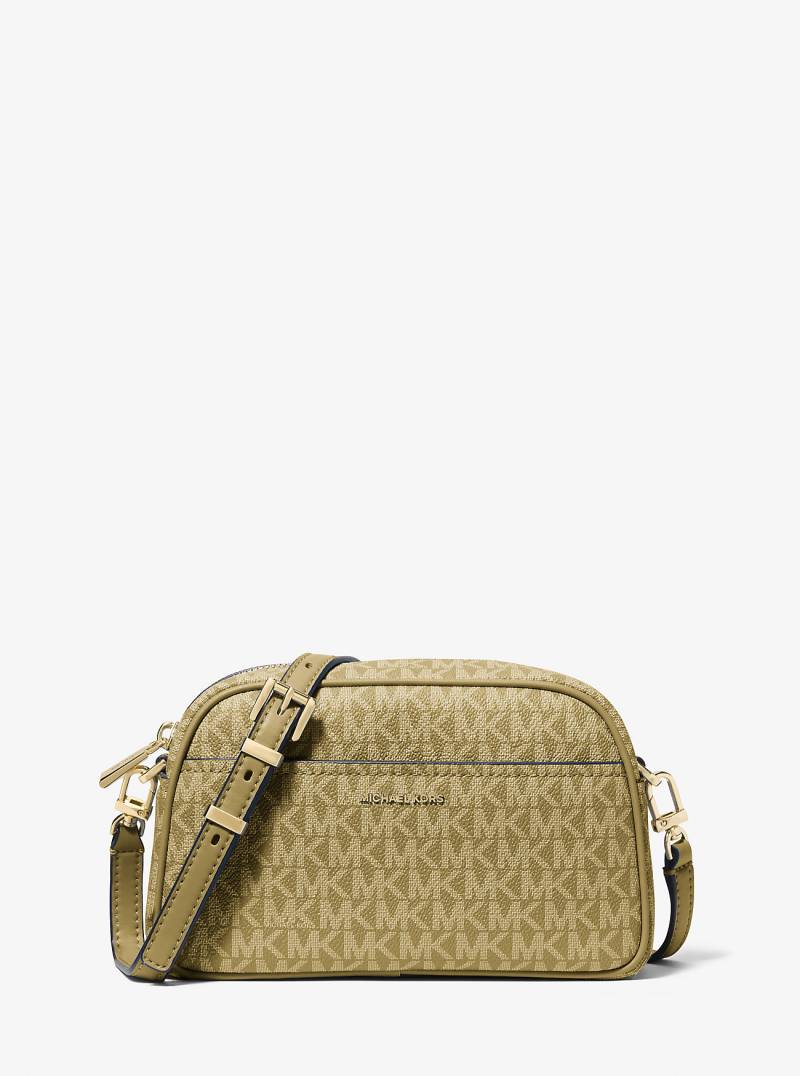 MK Kameratasche Jet Set Small Mit Signature-Logomuster - Grün - Michael Kors von MICHAEL Michael Kors