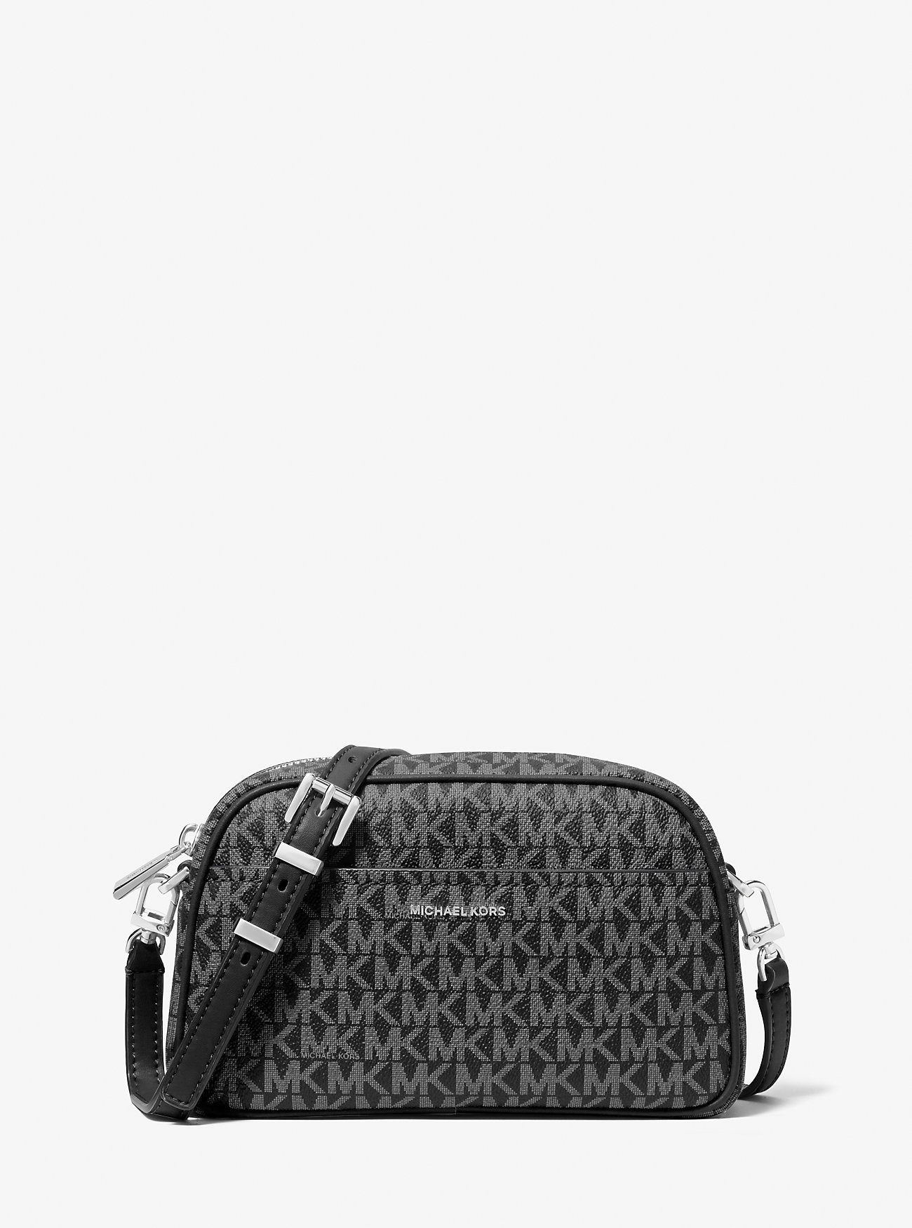 MK Kameratasche Jet Set Small Mit Signature-Logomuster - Schwarz - Michael Kors von MICHAEL Michael Kors