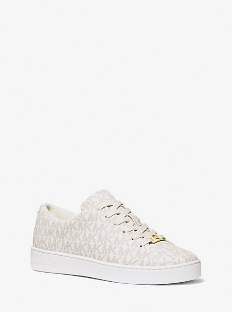 MK Sneaker Keaton Mit Signature-Logomuster - Natur - Michael Kors von MICHAEL Michael Kors