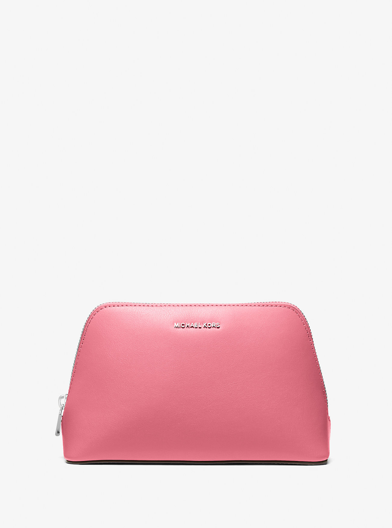 MK Kulturbeutel Jet Set Medium Aus Leder - Rosa - Michael Kors von MICHAEL Michael Kors