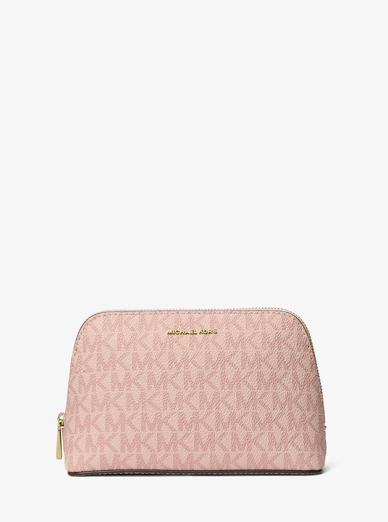 MK Kulturbeutel Jet Set Small Mit Signature-Logomuster - Rosa - Michael Kors von MICHAEL Michael Kors