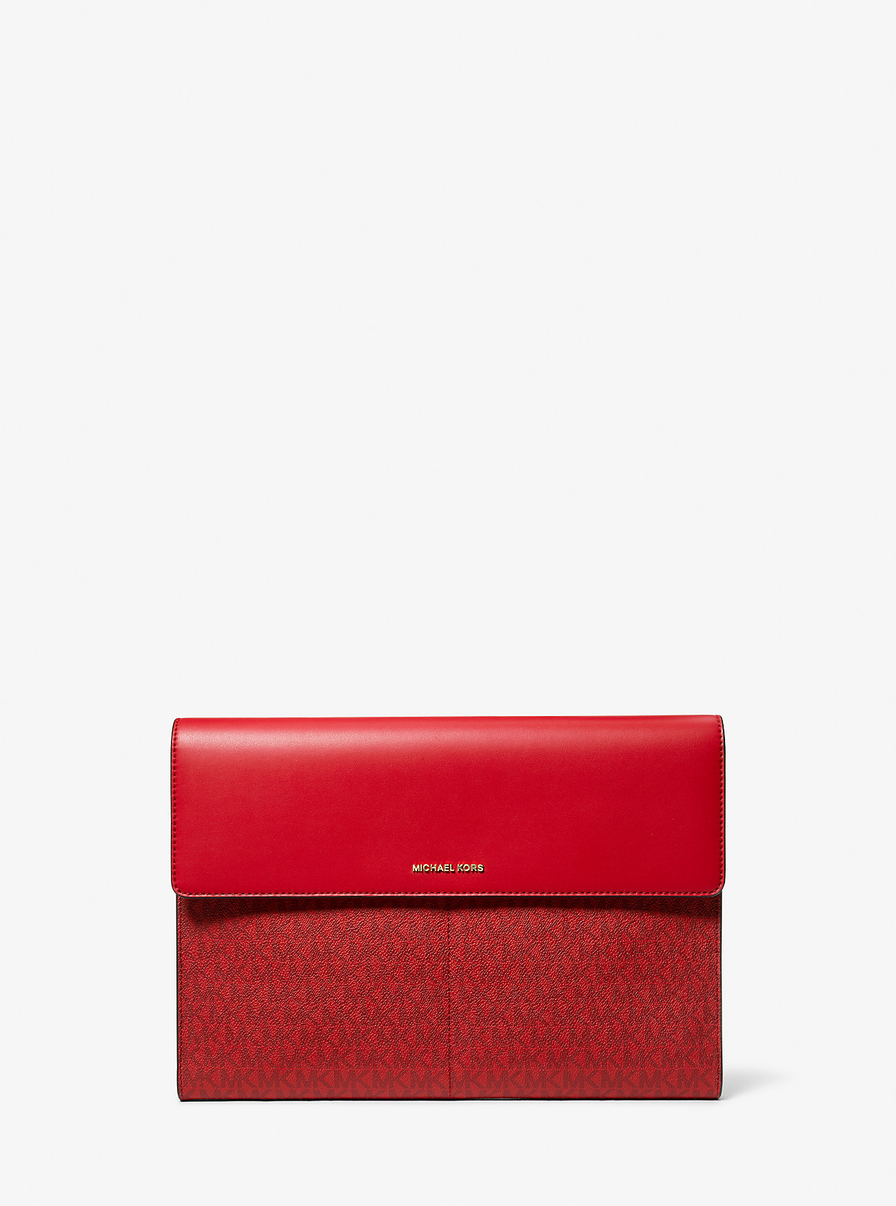 MK Laptoptasche Jet Set Mit Signature-Logomuster - Rot - Michael Kors von MICHAEL Michael Kors