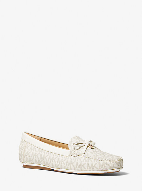 MK Loafer Juliette Mit Logo - Natur - Michael Kors von MICHAEL Michael Kors