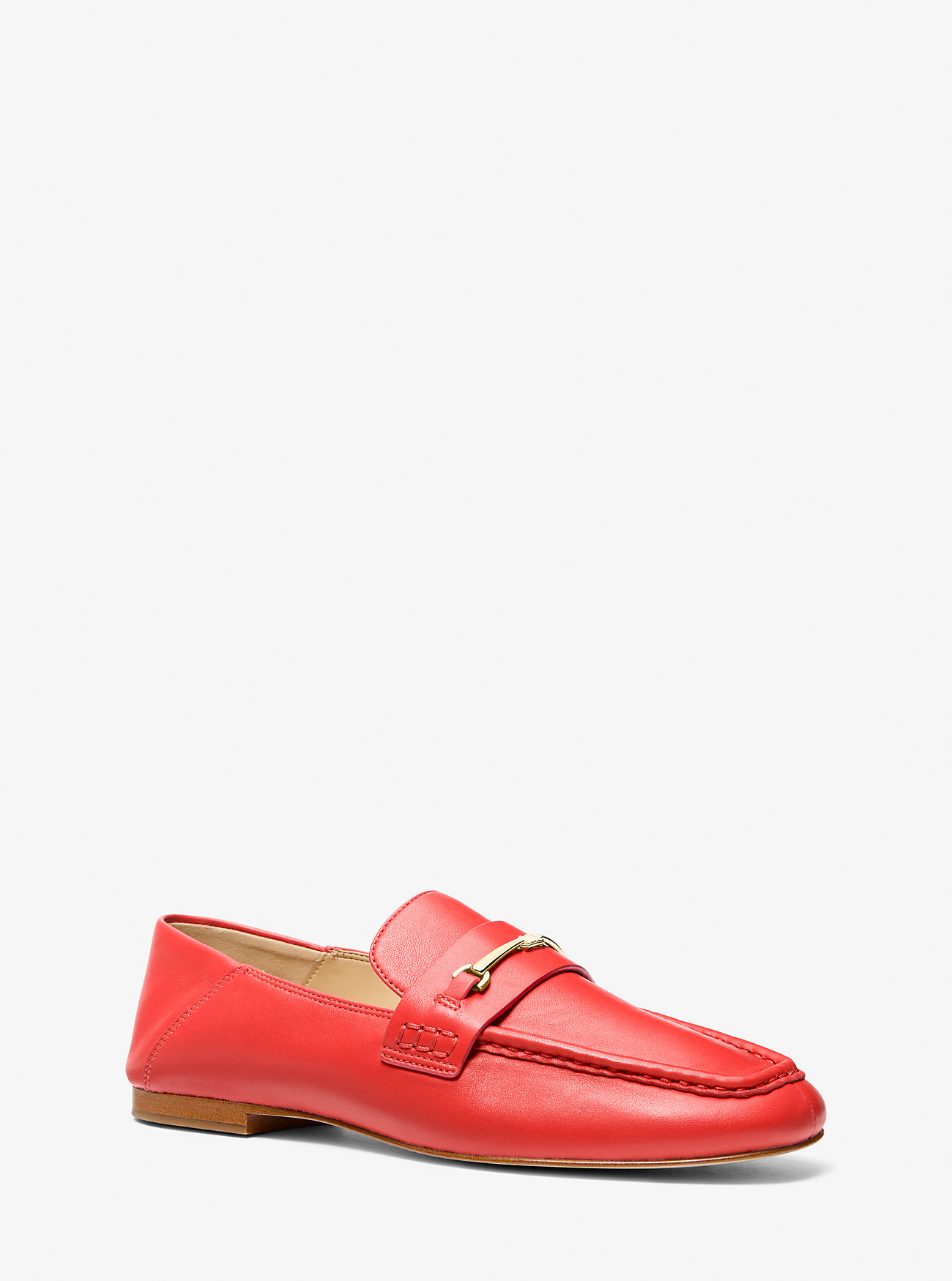MK Loafer Lena Aus Leder - Rot - Michael Kors von MICHAEL Michael Kors
