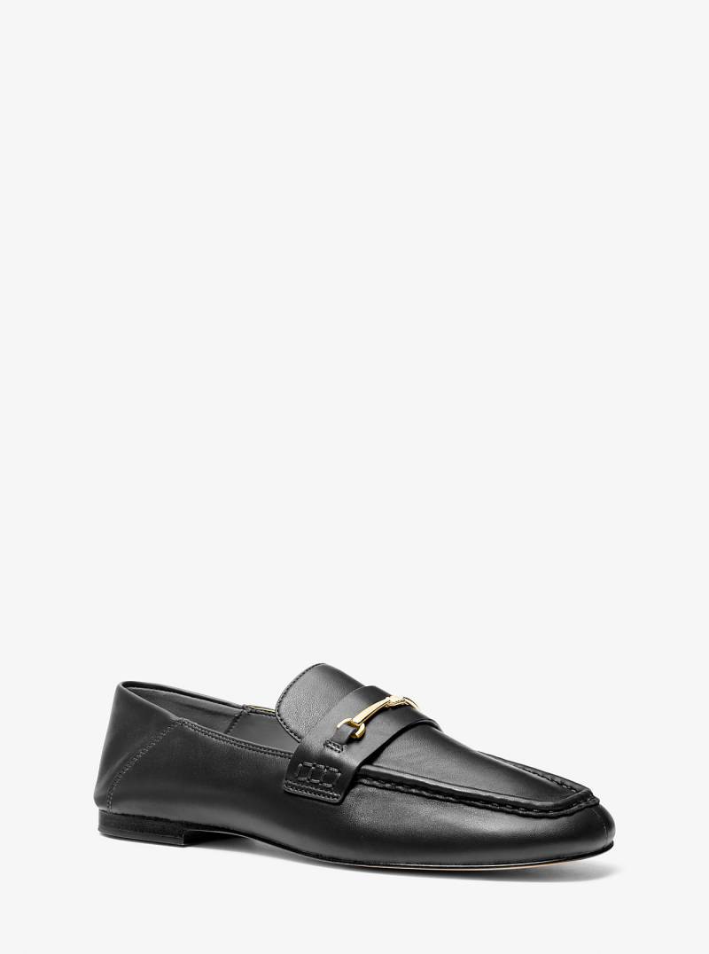 MK Loafer Lena Aus Leder - Schwarz - Michael Kors von MICHAEL Michael Kors
