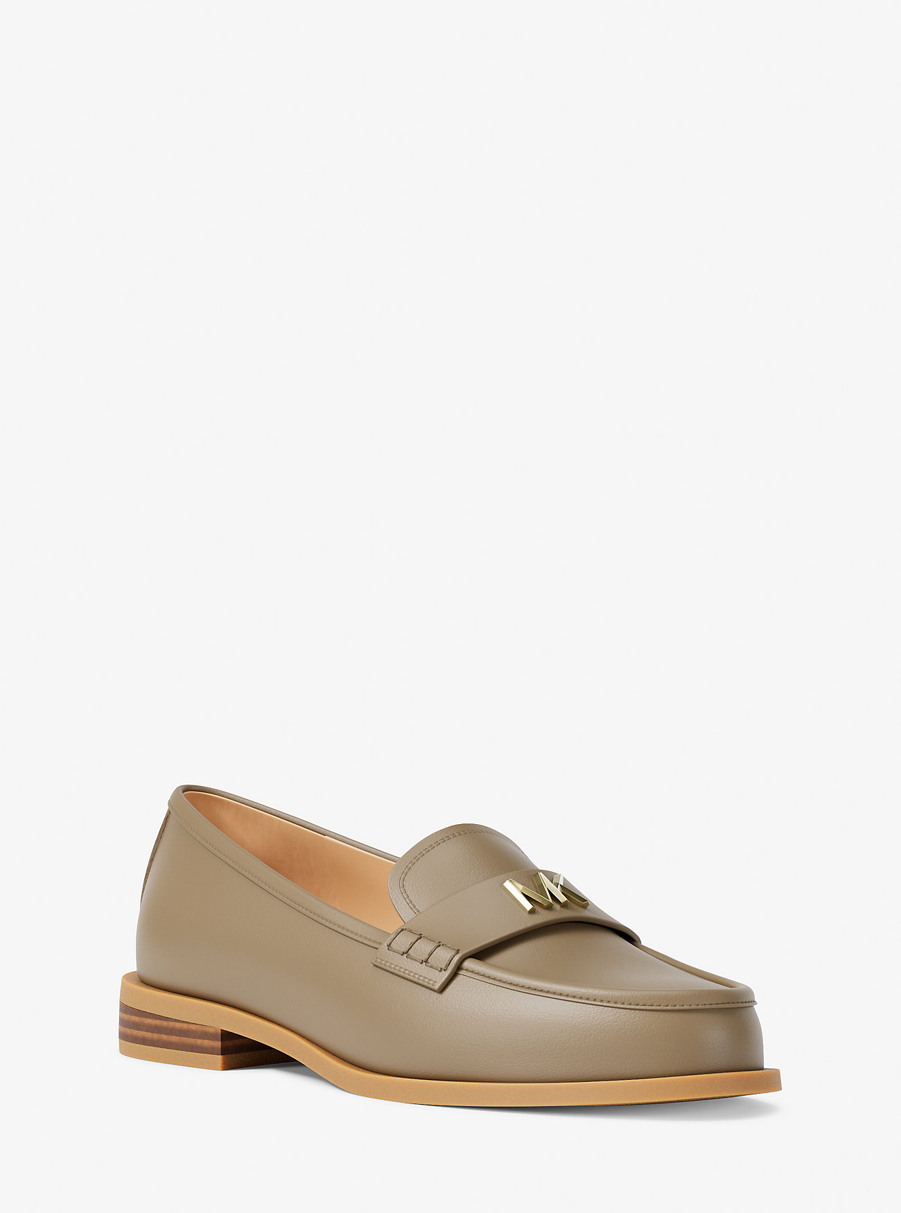 MK Loafer Lex Aus Leder - Natur - Michael Kors von MICHAEL Michael Kors