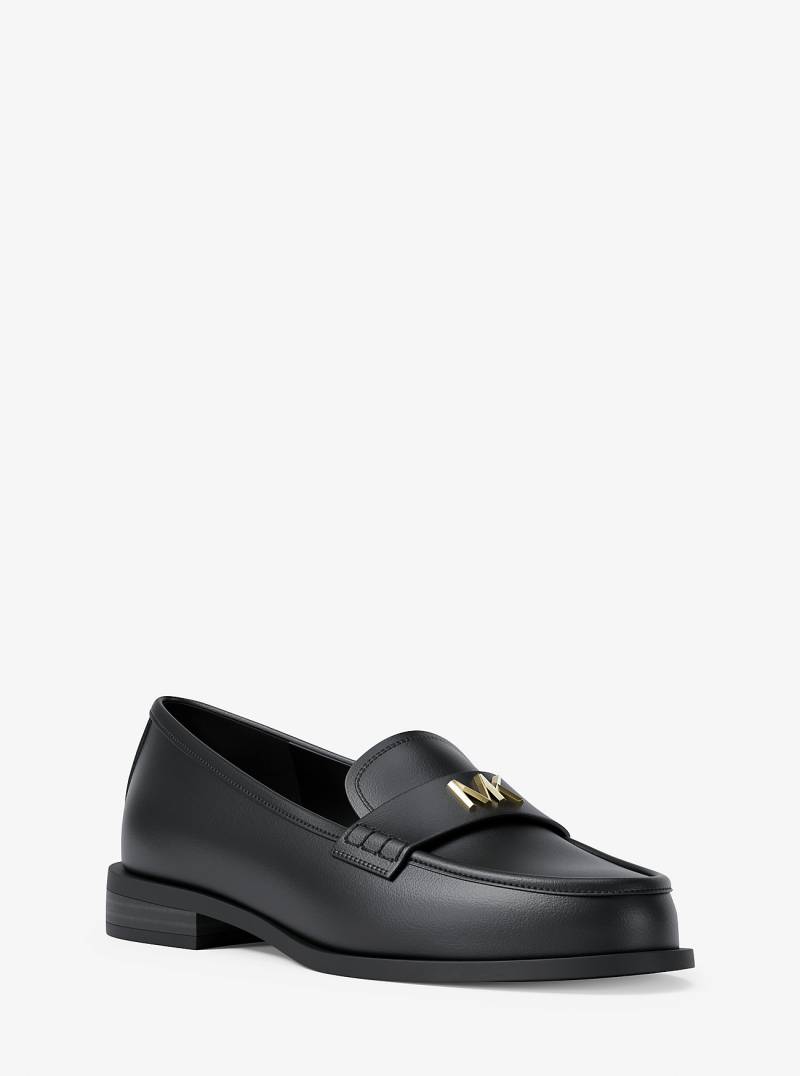 MK Loafer Lex Aus Leder - Schwarz - Michael Kors von MICHAEL Michael Kors